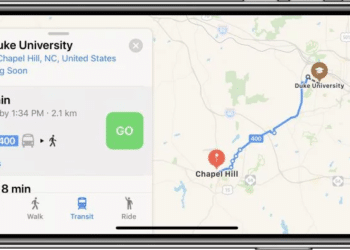 Neues Update seit MontagKonkurrenz für Google: Apple Karten zeigt ab sofort Nahverkehrsinfos